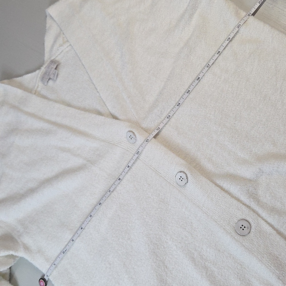 Barefoot Dreams CozyChic Lite Cable Button Cardigan - Picture 8 of 10